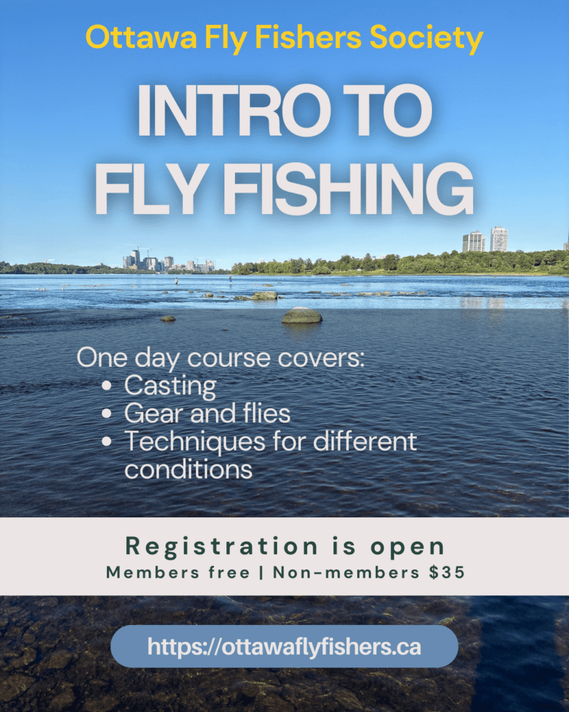 Intro to fly fishing seminar - April 18, 2026